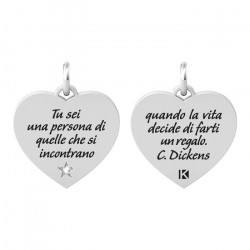 charm Kidult Love cuore 18mm