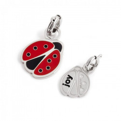 charm Marlù Symbols coccinella